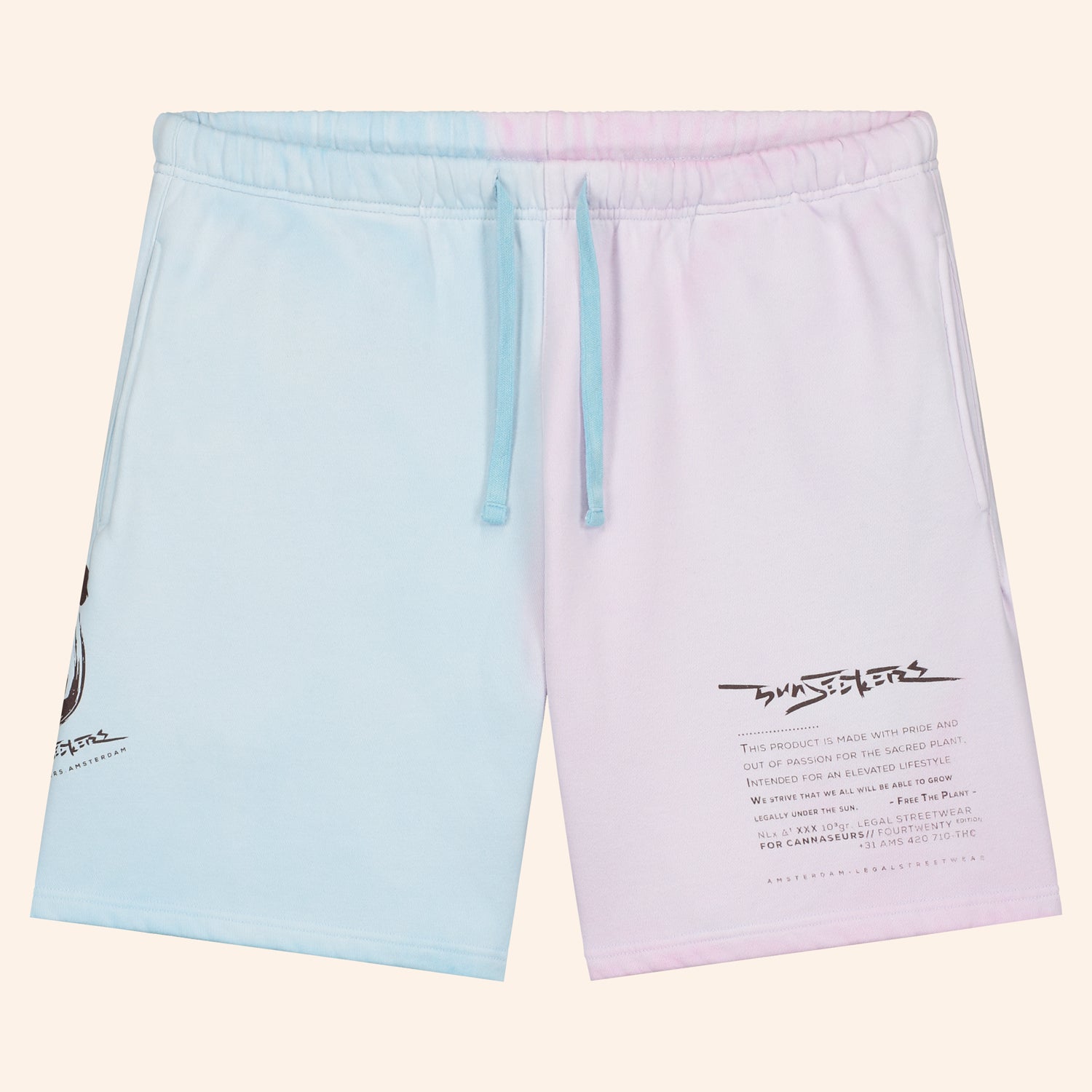 420 Shorts Duotone Dip Dye – Sunseekers.amsterdam