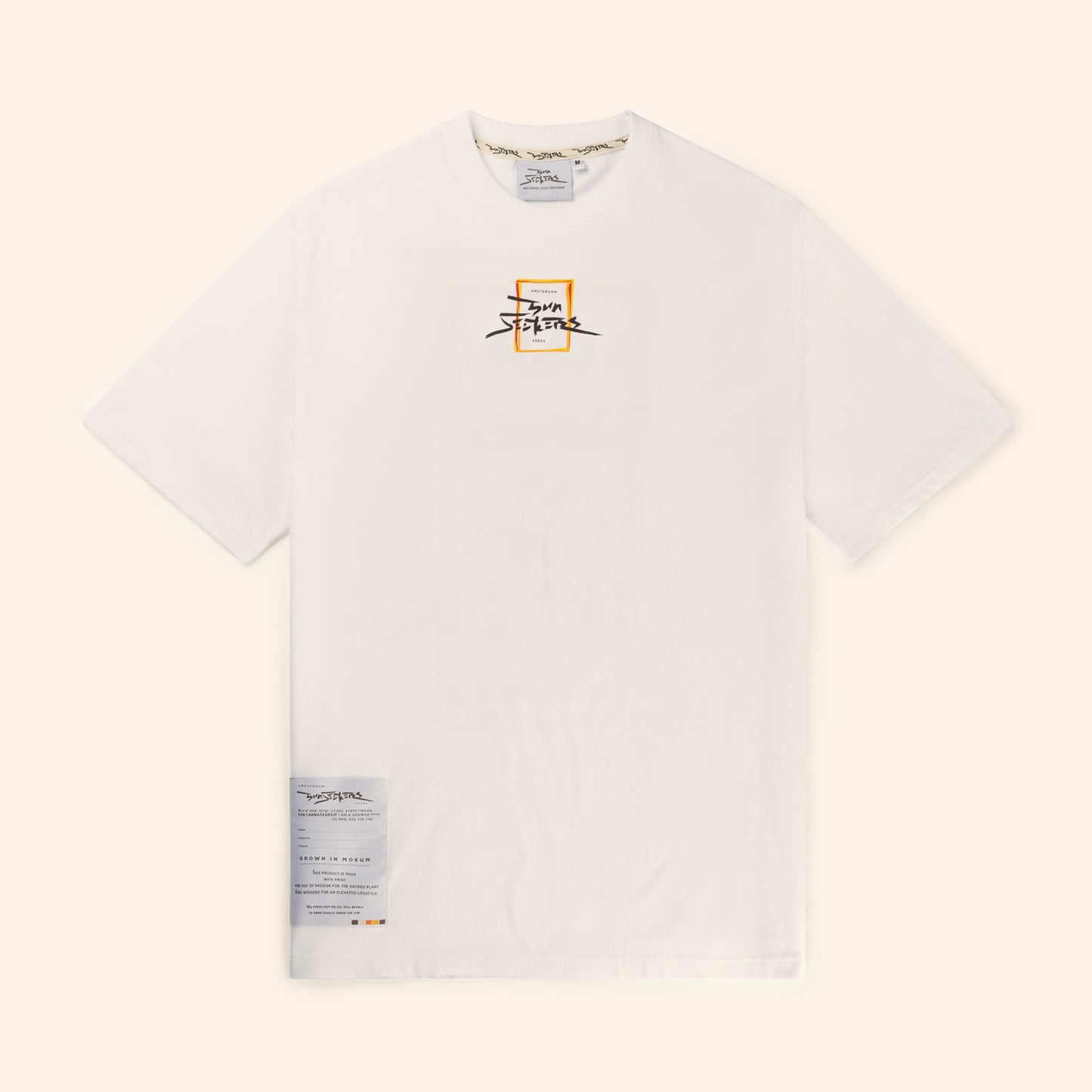 Happy Grower Tee 100% cotton / 190Gsm