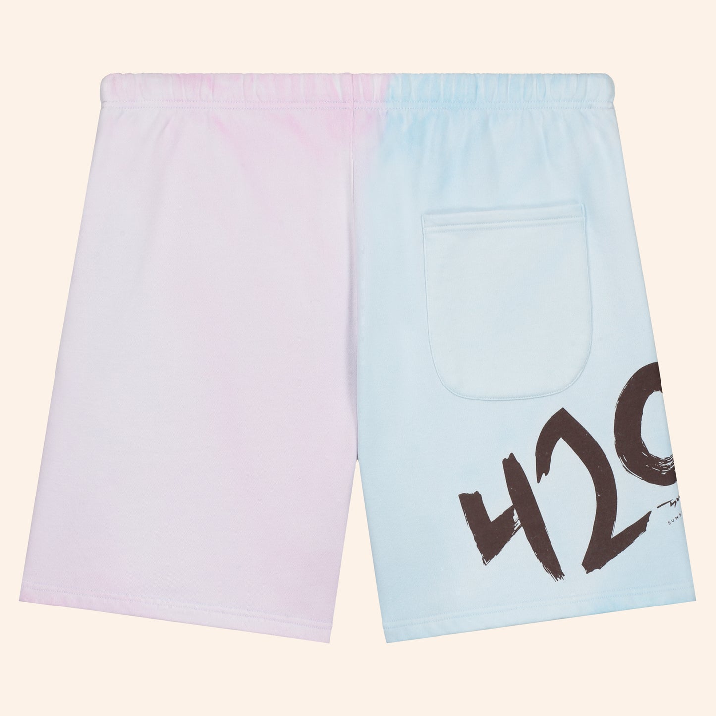 420 Shorts Duotone Dip Dye